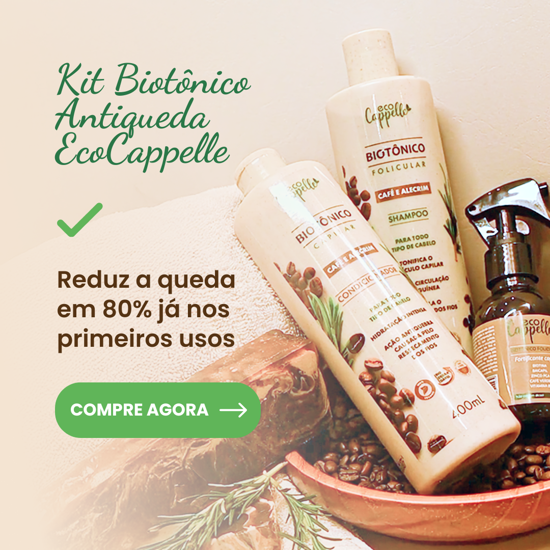Kit Shampoo e Condicionador Antiqueda EcoCappelle