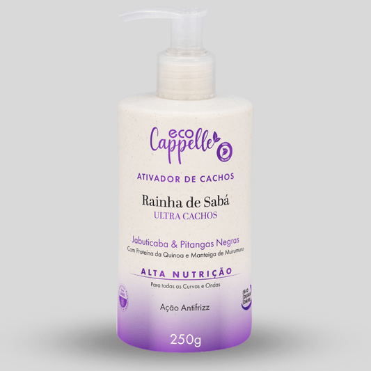 Ativador Ultra Cachos - Rainha de Sabá - 250ml - EcoCappelle