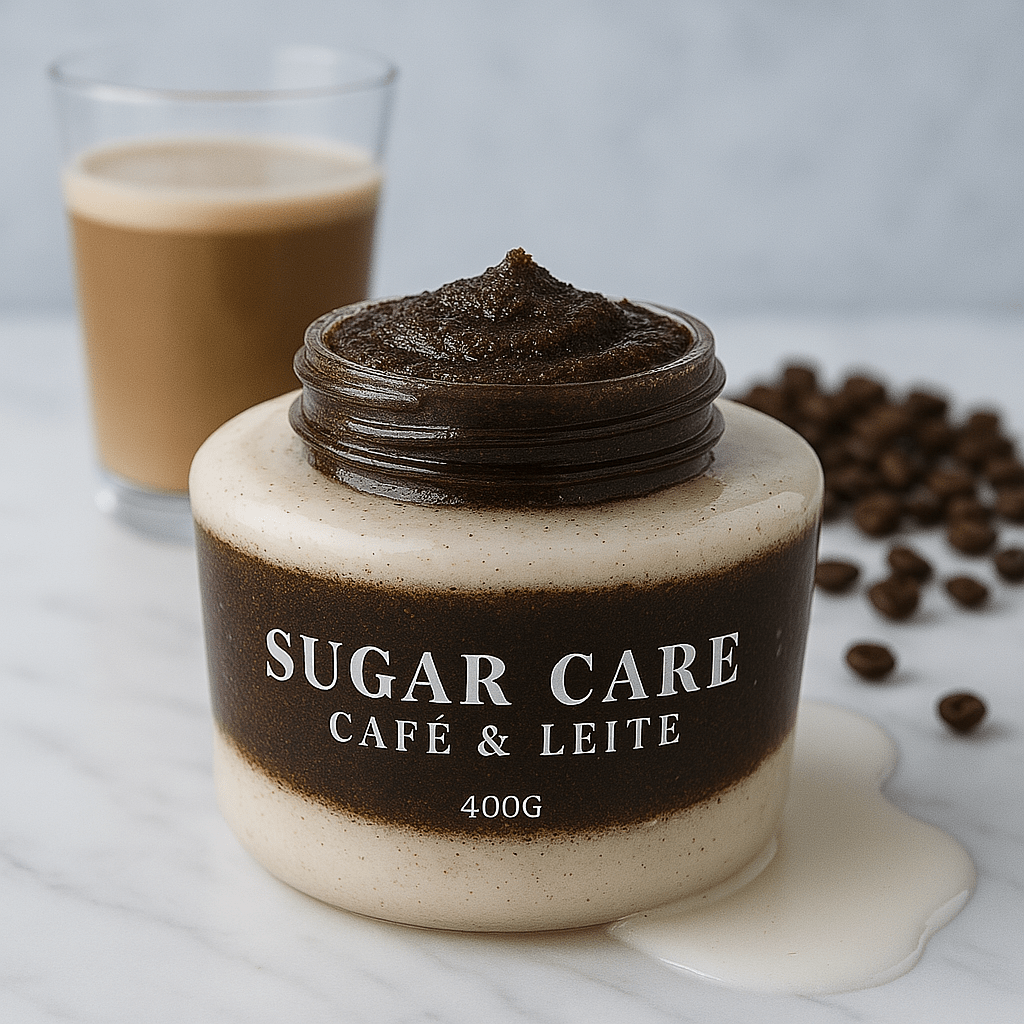 Esfoliante Corporal Sugar Care - Café com Leite - EcoCappelle