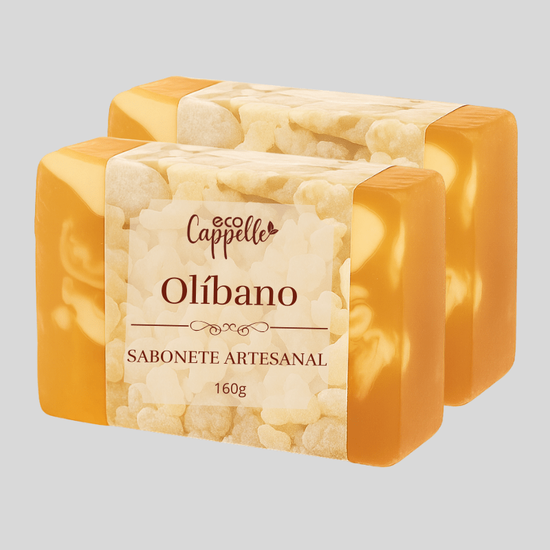 Kit 2 Barras Faciais de Olíbano - 160g cada - EcoCappelle