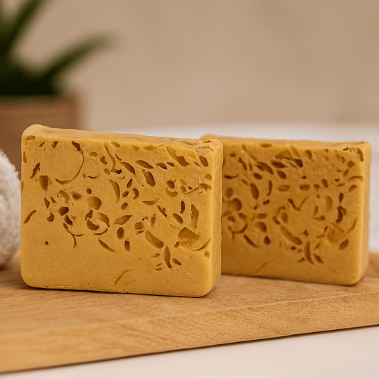 Kit 2 Sabonetes Depilatórios de Açafrão - 160g cada - EcoCappelle