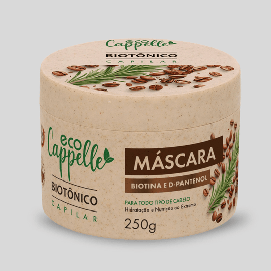 Máscara Biotônico Capilar - Café e Alecrim - EcoCappelle
