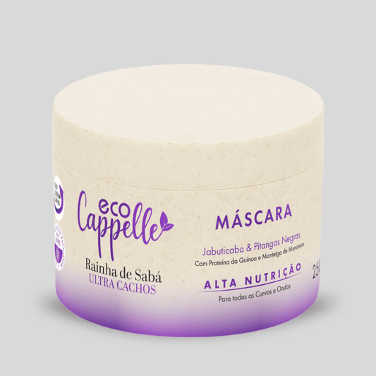 Máscara Nutritiva Ultra Cachos Raínha de Sabá - 250g - EcoCappelle