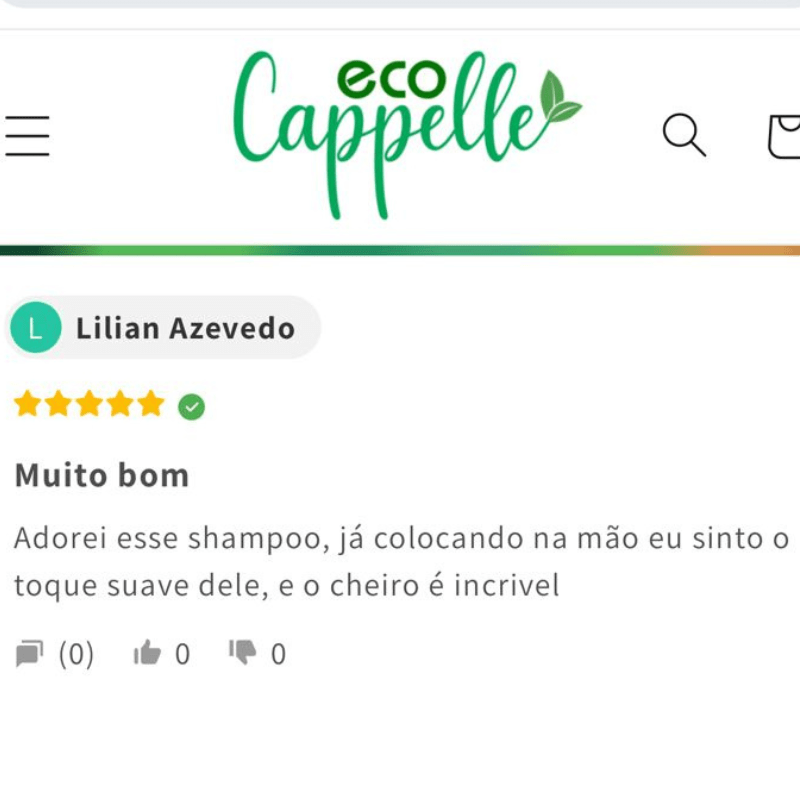 Shampoo Cachos Rainha de Sabá - 400ml - EcoCappelle