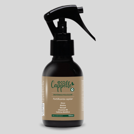 Tônico Fortificante Capilar com 5 ativos - Spray 100ml - EcoCappelle