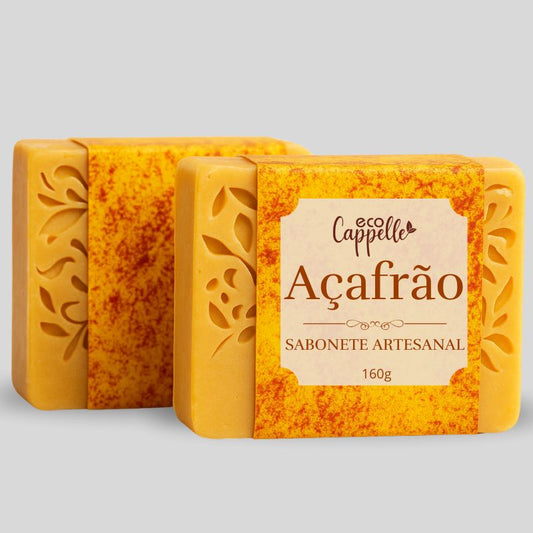 Kit 2 Sabonetes Depilatórios de Açafrão -  160g cada