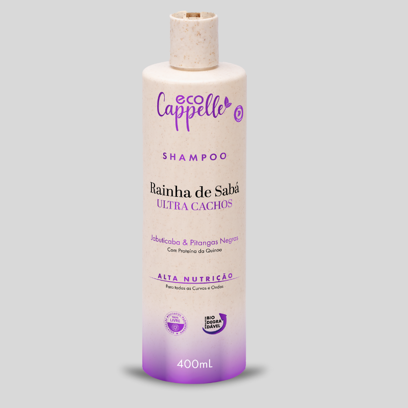 Shampoo Cachos Rainha de Sabá - 400ml