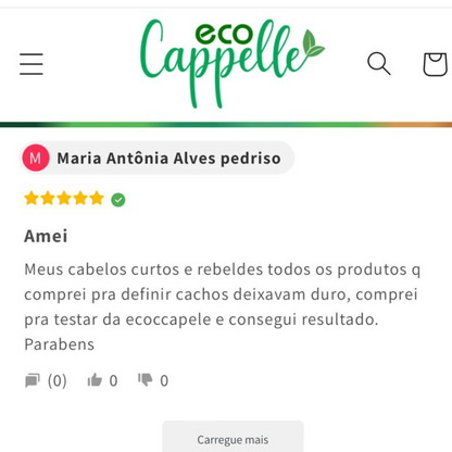 Kit Ultra Cachos Rainha de Sabá - Ativador de Cachos + Máscara Hidratação