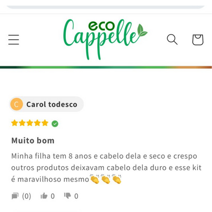 Ultra Cachos Rainha de Sabá - Shampoo + Condicionador Acidificante + Máscara + Ativador de Cachos