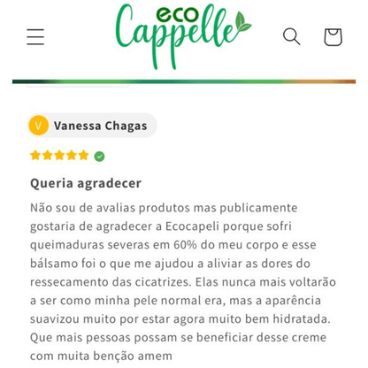 Bálsamo Reparador para Mãos / Pés - 20%OFF - EcoCappelle