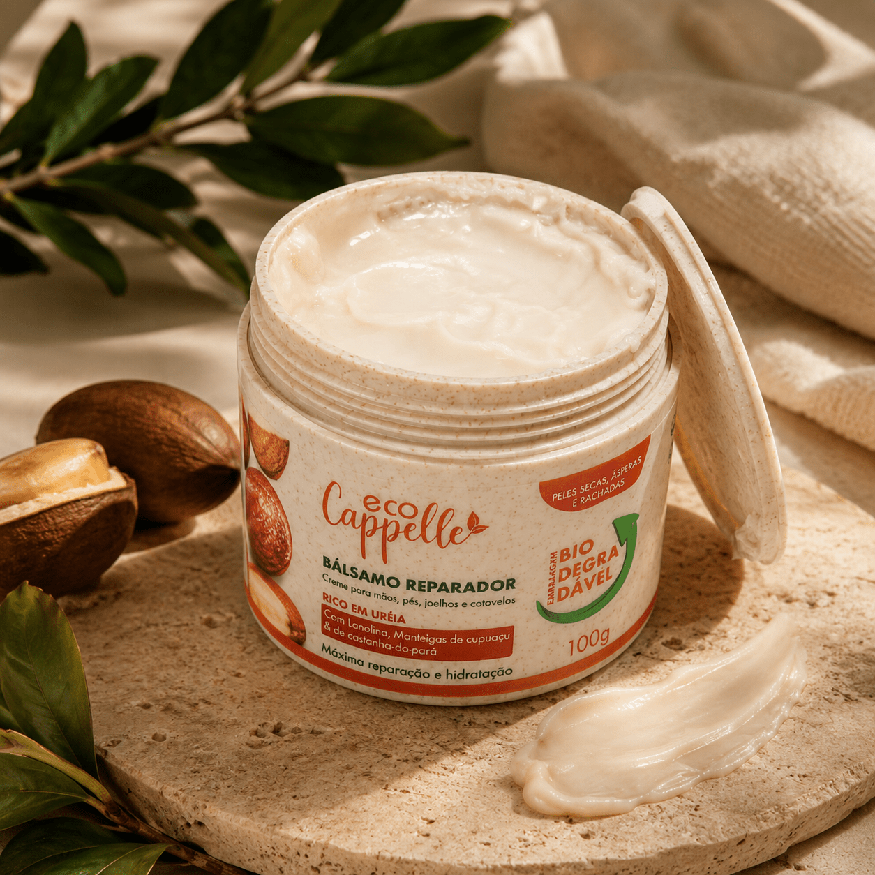 Bálsamo Reparador para Mãos / Pés - 20%OFF - EcoCappelle