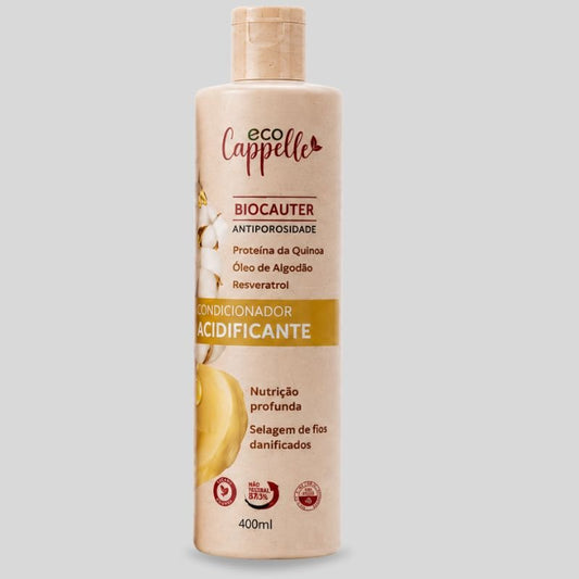 Condicionador Acidificante BioCauter Antiporosidade - 400ml - EcoCappelle