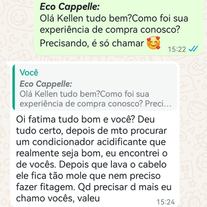 Condicionador Acidificante Ultra Cachos Rainha de Sabá - 400ml - EcoCappelle