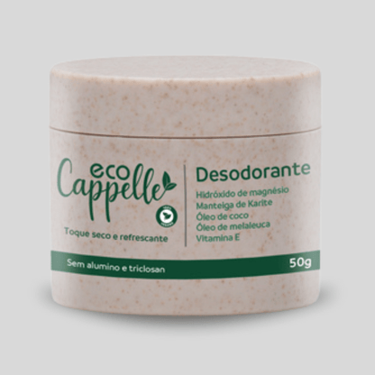 Desodorante s/ alumínio e triclosan - 30%OFF - EcoCappelle