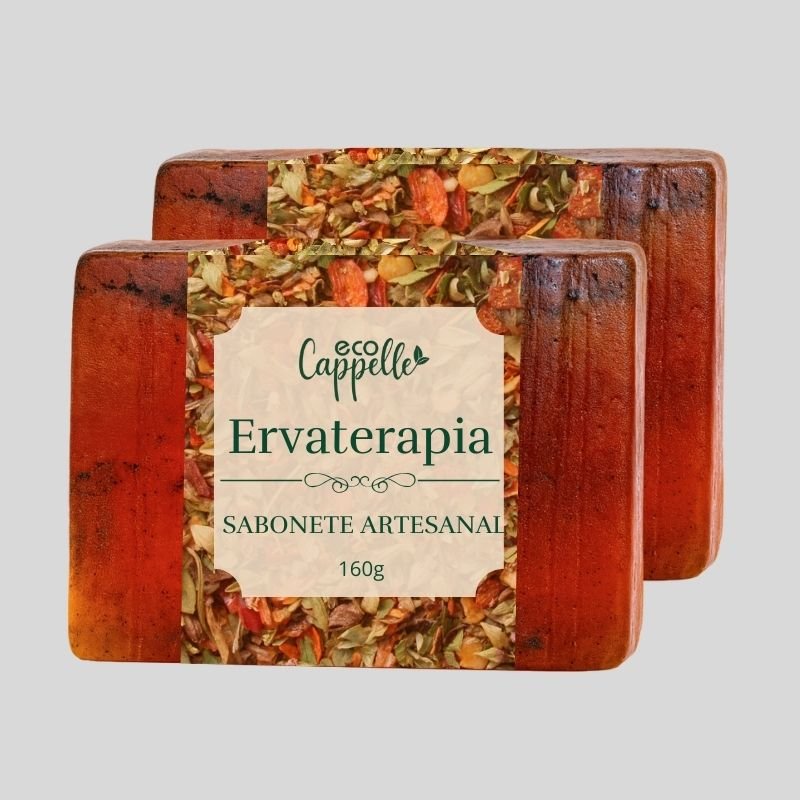 Kit 2 Barras Sabonete Esfoliante Corporal - 130g cada - EcoCappelle