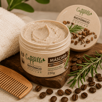 Kit Antiqueda Biotônico Folicular - Shampoo + Tônico fortificante + Máscara Hidratação - EcoCappelle