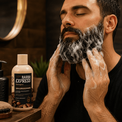 Kit Barba Express - Shampoo + Tônico fortificante - EcoCappelle