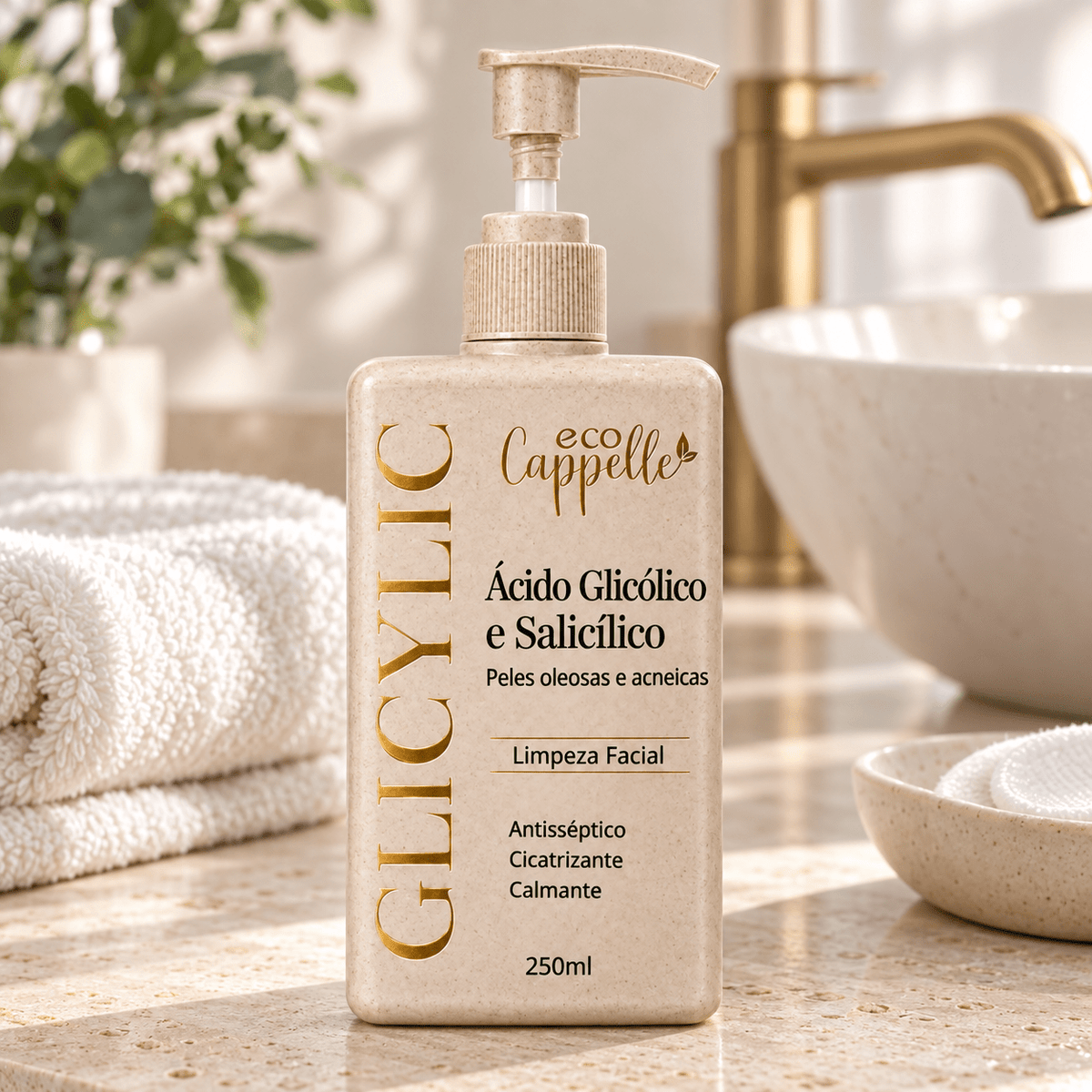 Sabonete Líquido Ácido Glicólico + Ácido Salicílico - Glicylic - EcoCappelle
