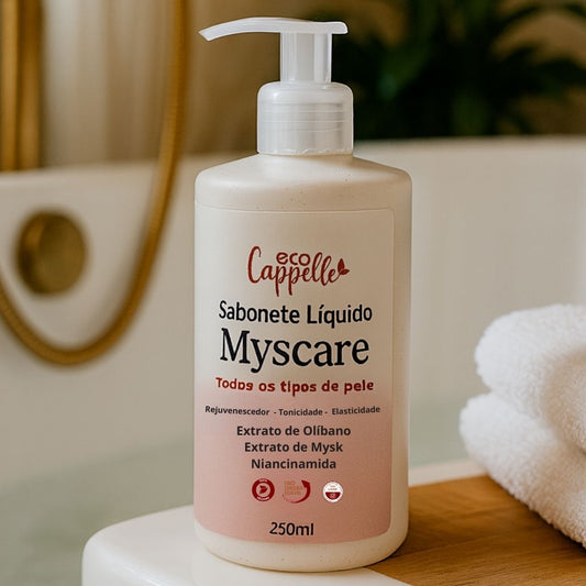 Sabonete Líquido de Olíbano + Niacinamida - Myscare - EcoCappelle