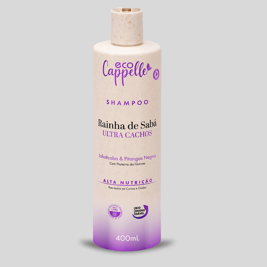 Shampoo Cachos Rainha de Sabá - 400ml - EcoCappelle